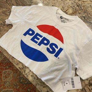Forever 21 Crop Pepsi Tee